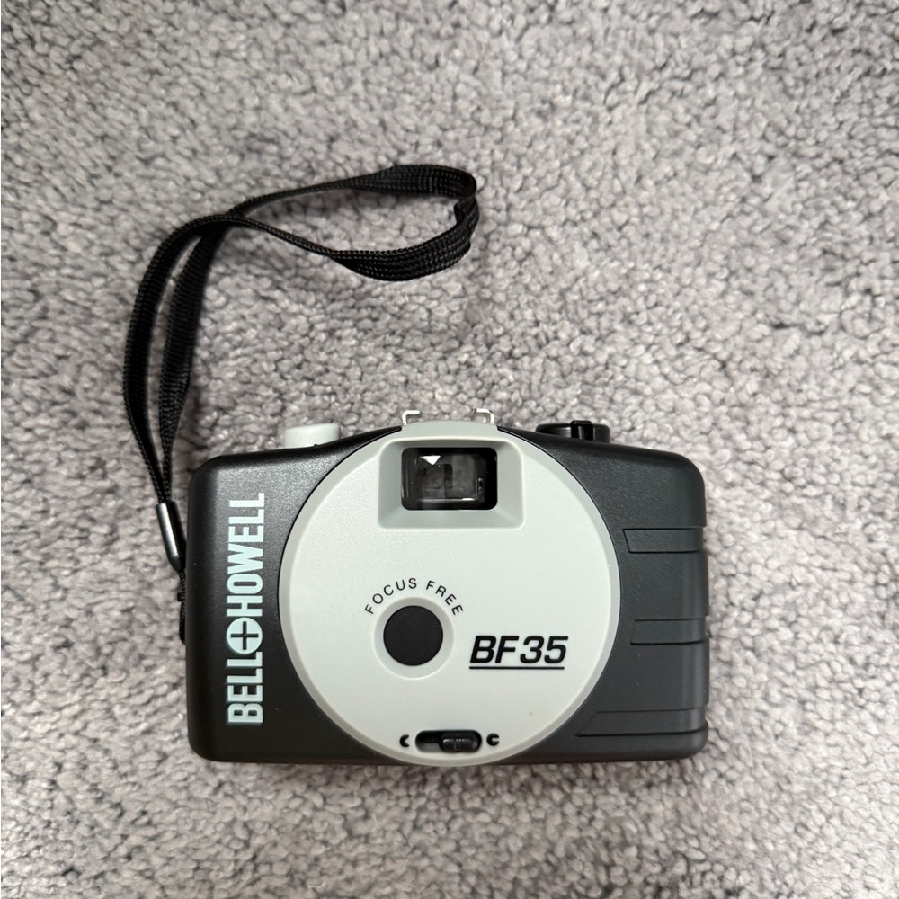 BF35 Point-and-Shoot Camera - Black & Silver